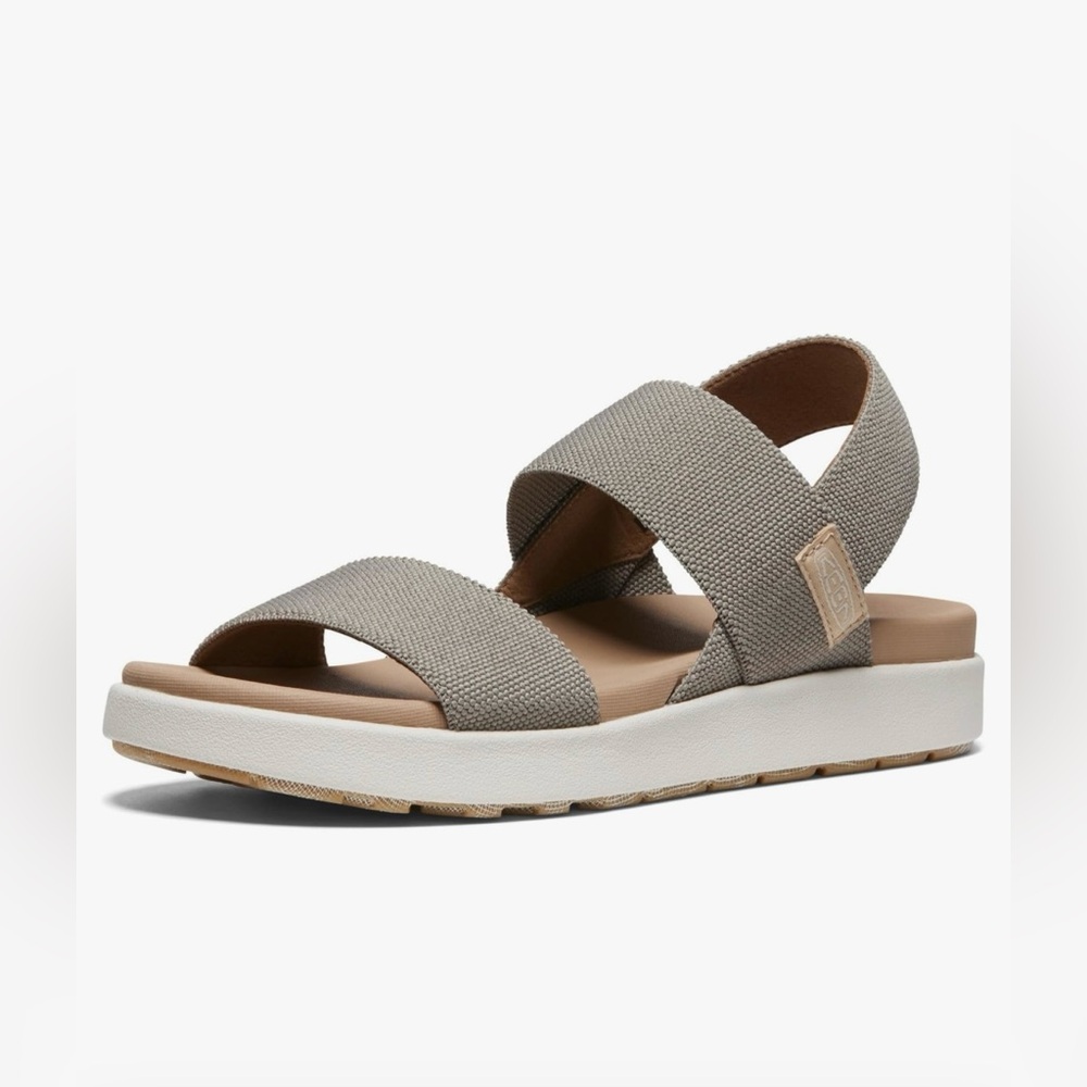 KEEN Women's Elle Backstrap Casual Platform Open Toe Wedge Sandal - Size 10